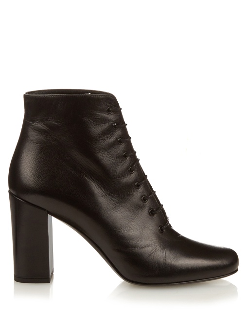 botte de chasse en cuir