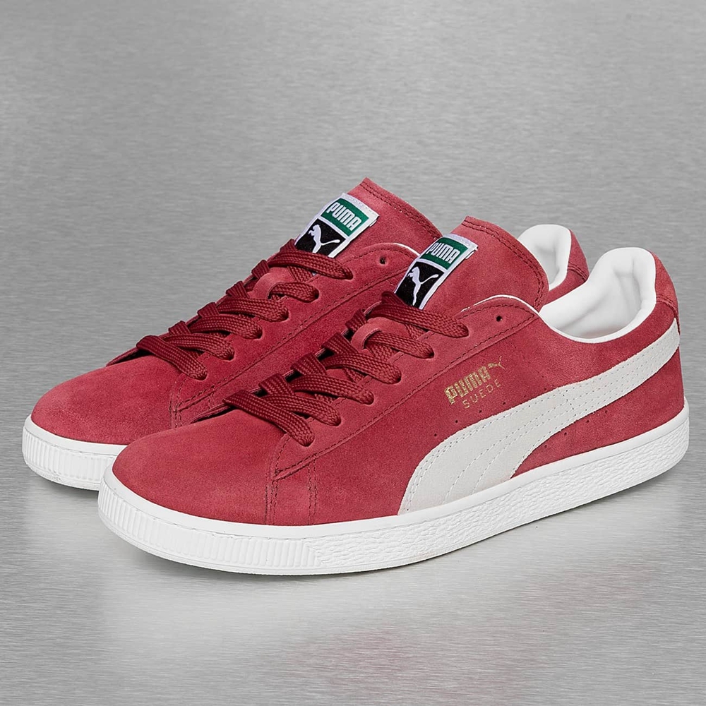 puma suede rose pas cher